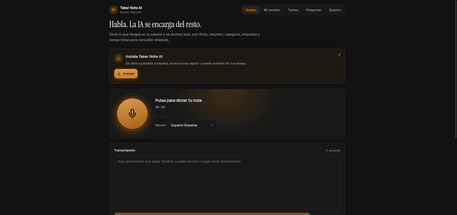 Taker Note AI